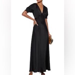 NWT Diane Von Furstenberg Avianna Black dress Size 2